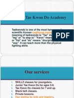 Tae Kwon Do Academy - Taekwondo Lincoln Park