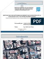 Presentacion Ing-Civil 27-04-11 ProyectoDeGrado EstudioDeLosFactoresDeTraficoQueInfluyenEnLaCapac