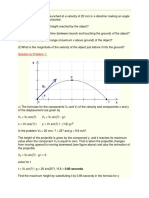 Physics Projectile