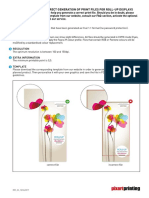 Information About Correct Generation of Print Files For Roll-Up Displays