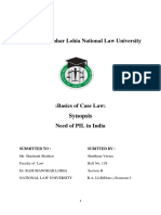 Dr. Ram Manohar Lohia National Law University: Synopsis