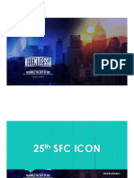 25th SFC ICON Update Final Reminders