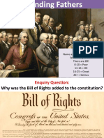 Lesson Bill of Rights