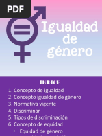 Dibujo Sobre La Igualdad de Genero para Colorear | PDF