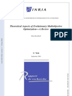 Theoretical Aspects of Evolutionary Multiobjective Optimization-A Review