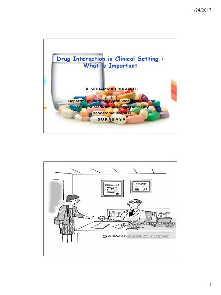 Understanding Drug Interactions in Medicine | PDF | Pharmacology ...