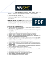 Mechanical and Thermal Properties of Materials