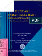 Mencari Paradigma Baru Pemecahan Masalah Belajar Dari Keteraturan Menuju Kesemrawutan - I Nyoman Sudana Degeng PDF