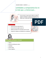 4.sesión - Aprendizaje - #Cuantas Mas y Cuantas Menos JuAN