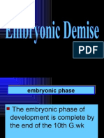 Embryonic Demise