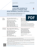 2014 Guideline For The Managment of Atrial Fibrillation