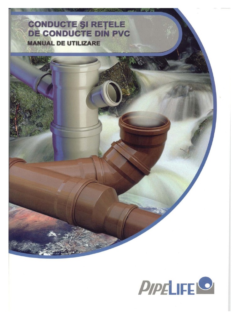 Manual de Utilizare Conducte PVC - PEPLIFE | PDF