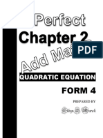 Headings Add Maths F4