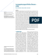 Laryngopharyngeal Reflux Disease - LPRD: Professional Paper