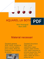 Aquarel La Botanica