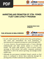 Download Marketing and Promotion of Xtra Power Fleet Card Loyalty Program by RAMENDRA SN37503717 doc pdf