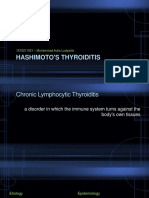 Hashimoto'S Thyroiditis: 1510211021 - Muhammad Aulia Ludyanto