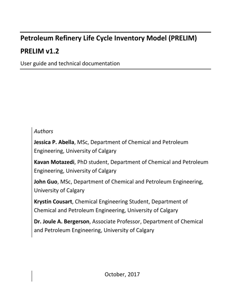 Prelim Microsoft Excel Manual | PDF | Oil Refinery | Cracking (Chemistry)