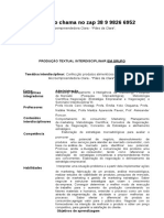 Adm 8 Confecção produtos alimentícios sem glúten, pela Microempreendedora Clara - “Pães da Clara”.