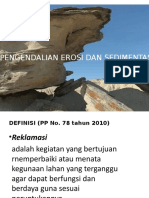 Kul - 3 Pengendalian Erosi Dan Sedimentasi 2014