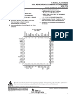 D D D D D D D D: TL16C552A, TL16C552AM Dual Asynchronous Communications Element With Fifo