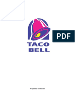 taco bell brand audit