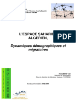 Espace Saharien Algerien PDF