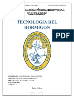 Tarea Tema 1 Tecnologia Del Hormigon