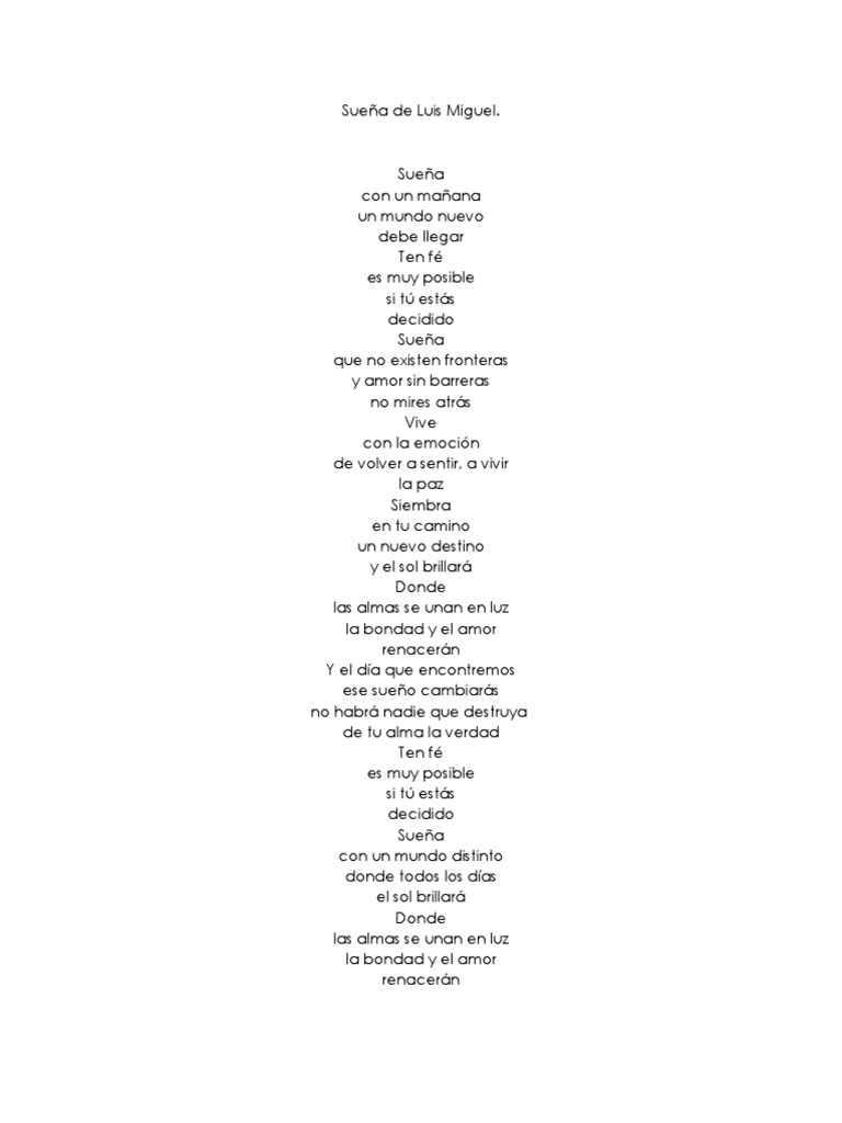 Letra de 
