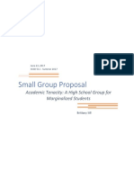 Sced 511 - Small Group Proposal