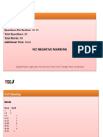 No Negative Marking No Negative Marking: IELTS Reading