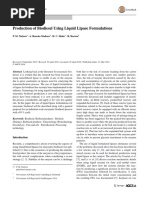 Lipase Experiment