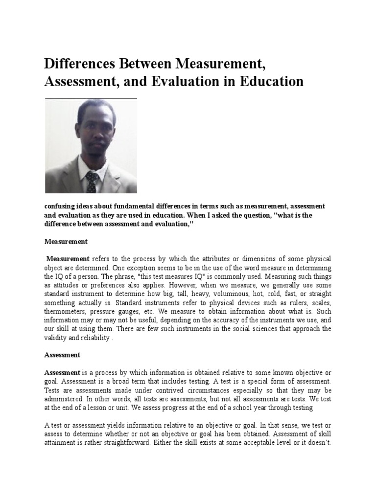 DIFFERENCE BETWEEN MEASUREMENT AND EVALUATION IN EDUCATION PDF visual data 7