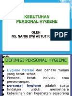 Kebutuhan Personal Hygiene