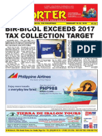 Bir-Bicol Exceeds 2017 Tax Collection Target