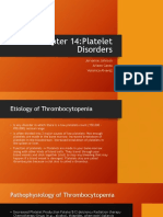 Chapter 14 Platelet Disorders