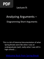13 Ling 21 Lecture 9 Analysing Short Arguments