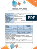 Guía de Actividades y Rúbrica de Evaluación - Fase 2 - Trabajo Colaborativo 1