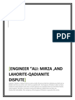 CRITICISM ON THE CONCEPT OF KUFR AND KAFIR IN THE RELIGIOUS SYSTEM OF ENGINEER ALI MIRZA