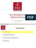 Lean - Management y Mejora Continua