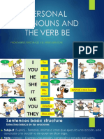 Pronouns Verb To Be