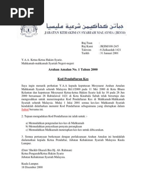 Arahan Amalan 2000 2010 Pdf