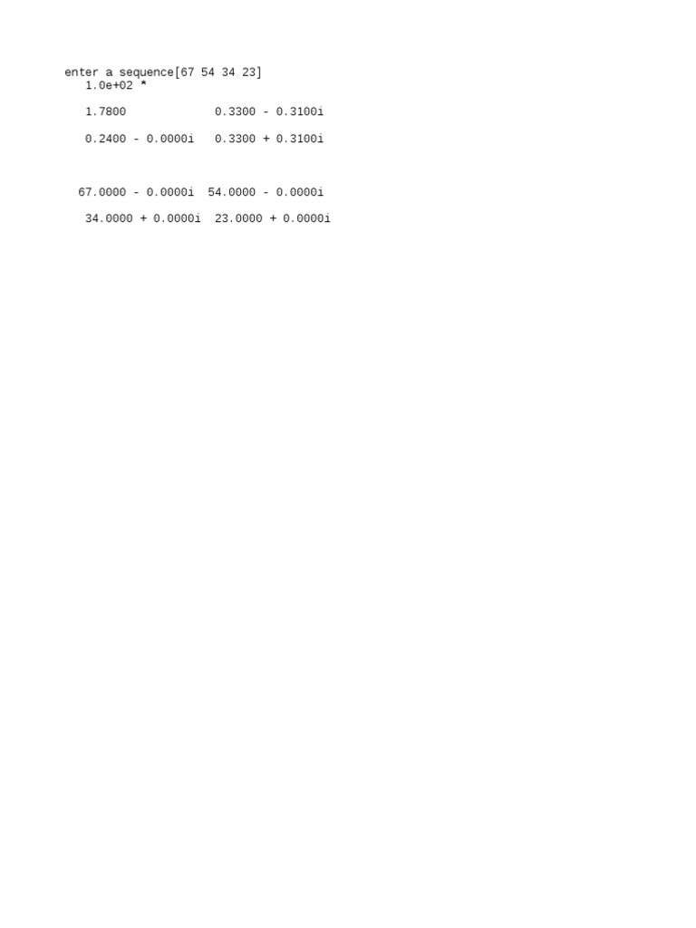 Complex Number Sequence Analysis | PDF | Teaching Methods & Materials ...