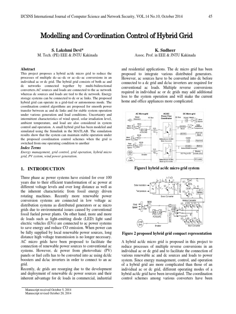 Hybrid Grid Control for Engineers | PDF | Electrical Grid | Alternating ...