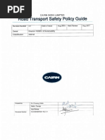 Road Transport Safety Policy Guidance