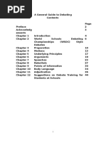 A General Guide To Debating - V2
