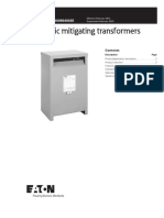 Harmonic Mitigating Transformers: Technical Data TD00904003E