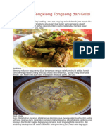 Perbedaan Tengkleng Tongseng Dan Gulai (Cronyos - Com)