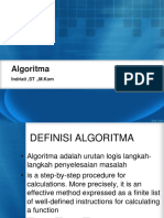 Pertemuan 2 Algoritma