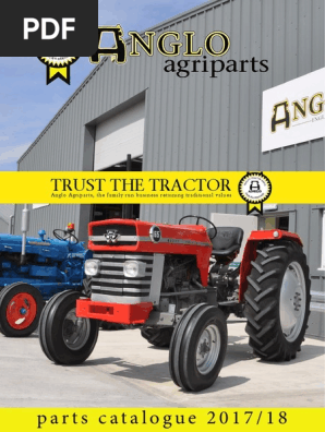 Anglo Agriparts Trade Catalogue Pdf Steering Tractor